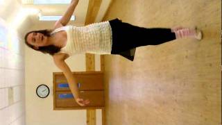 Ballet Intermediate Level  Girls Demi Pointe Enchainement [upl. by Adlitam]