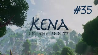 Blind run Kena Bridge of Spirits  chapter 35  Unsteady jumps [upl. by Anhoj]