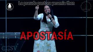 La pseudo pastora yesenia then y sus herejías sobre el supuesto infierno [upl. by Ellegna]