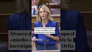 Álvarez de Toledo a Bolaños «Usted tiene miedo y se le nota» eldebate garciaortiz españa [upl. by Corb]