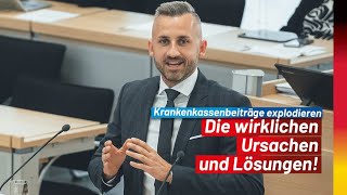 Beiträge für die Krankenkasse explodieren  die wirklichen Ursachen und die wirklichen Lösungen [upl. by Zelazny]