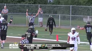 Bemidji State Football Highlights vs Minnesota State Sept 1 2022 [upl. by Smitty]