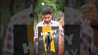 PicsArt Birthday editing tutorial 🔥🤯birthday photo editing picsart trend birthday editing [upl. by Ayouqes]