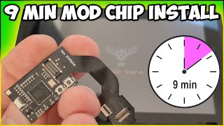 Installing a V2 mod chip within 9 minutes Includes flashing guide [upl. by Dao]