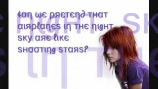 Airplanes  BoB Ft Hayley Williams Lyrics HD [upl. by Isteb293]