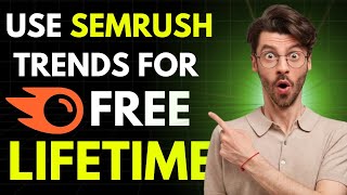 Semrush free premium account 2024 how to get SEMRUSH TRENDS free premium account 2024 [upl. by Eyma]