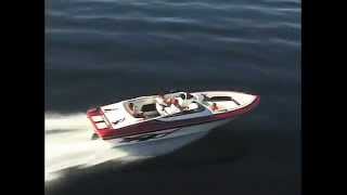 Hallett Boats 255 S MidCabin Bowrider [upl. by Nnylatsyrc]