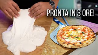 ricetta PIZZA NAPOLETANA IN 3 ORE [upl. by Oedama943]