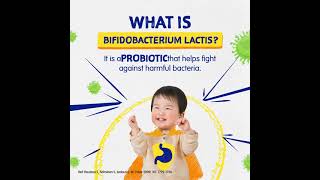 Bifidobacterium lactis – Helps maintain a Healthy Digestive System  6s [upl. by Olaf]