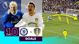 10 SUPERB Chelsea vs Leeds United Goals  Premier League [upl. by Pollard]