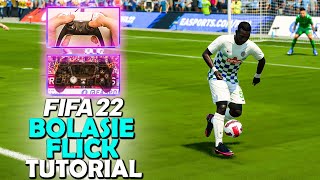 One of the FUNNEST SKILL MOVES in FIFA 22  BOLASIE FLICK TUTORIAL  FIFA 22 SKILL MOVE TUTORIAL [upl. by Aenotna]