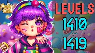 Levels 14101419 🍬✨ Candy Crush Saga [upl. by Wil]