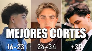 MEJORES CORTES de CABELLO para HOMBRES de 2023 según tu EDAD [upl. by Azeria]