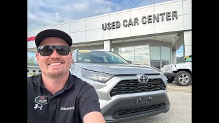 2021 Toyota Rav4 LE in Silver Sky Metallic [upl. by Airamanna646]