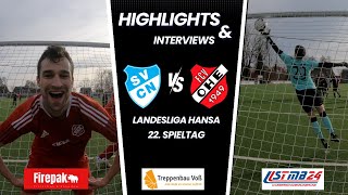 SV Curslack Neuengamme  FC Voran Ohe 22 Spieltag Landesliga Hansa [upl. by Ennaer]