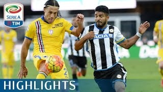 Udinese  Sampdoria 10  Highlights  Matchday 13  Serie A TIM 201516 [upl. by Egiaf]