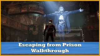 Escaping from Prison Walkthrough  Star Wars Jedi Fallen Order [upl. by Retxab86]