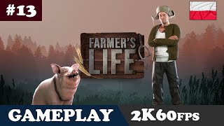 13  Pierwsze grzybobranie Kazika  Farmers Life  Gameplay PL [upl. by Karim]