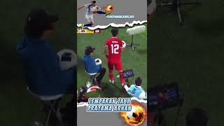 THROW IN PRATAMA ARHAN timnasindonesia timnasday football pratamaarhan throwin [upl. by Kabob]