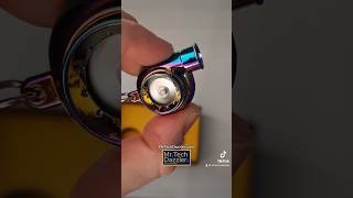 This Car Turbo Keychain Metal Creativity Highgrade Luminous LED Turbine Key Ring Pendant is amazing [upl. by Melody]