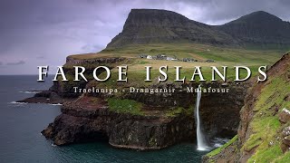 FAROE ISLANDS IN 4K  Traelanipa Drangarnir and Mulafosur  Pavlos Euthymiou Photography [upl. by Lucchesi104]