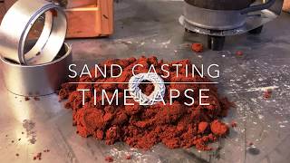 Sand Casting Timelapse Video [upl. by Chloris]