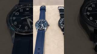 IWC pilots watches Mark 18 XVIII Le Petit Prince Heritage and Top Gun shorts topgun watch iwc [upl. by Asel779]