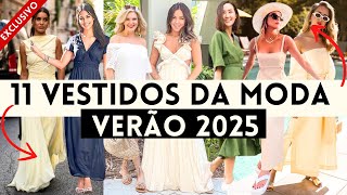 🔴COMO USAR OS 11 VESTIDOS DA MODA NO VERÃO 2025 [upl. by Cornelia]