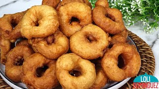 BUÑUELOS DE CARNAVAL RECETA TRADICIONAL Tiernos y esponjosos buñuelos muy fáciles y económicos [upl. by Lletnahc]