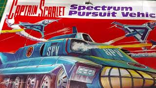 Captain Scarlet  building and painting the Imai SPV kit [upl. by Ecinhoj172]