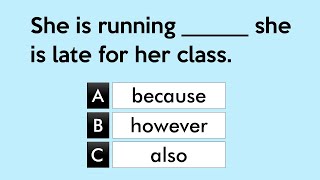 Connectors in English  Grammar Test [upl. by Sliwa]