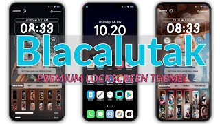 Cool Premium MIUI Theme  Blacalutak [upl. by Ahl]