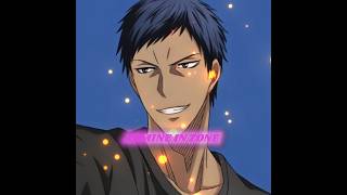 AOMINE daiki 😈 anime animeedit kurokonobasket [upl. by Tasia]