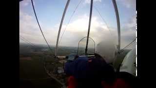 Part 1  Rebecca amp Luke Evening Mircolight Flight over Lincolnshire amp Norfolk [upl. by Toddie]