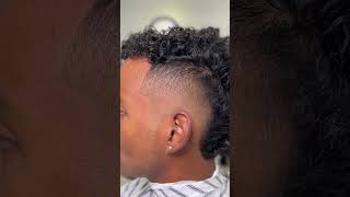 El 7 Colombiano fade mohawk mullet haircut barber barberlife shorts reels [upl. by Ees]