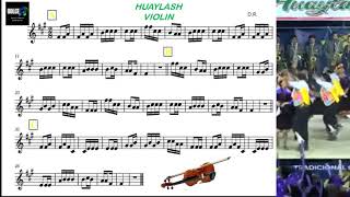 Huaylash Moderno partitura  01 [upl. by Llehsar]