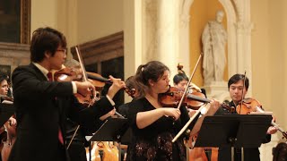 NYCP Bach  Concerto for 2 Violins in D minor Xiao Wang amp Elizabeth Fayette [upl. by Gautious]