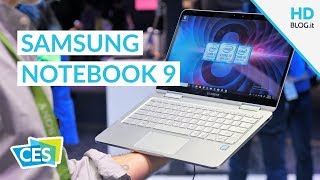 Samsung Notebook 9 Pen 13quot convertibile con Spen  CES 2018 [upl. by Nessi]