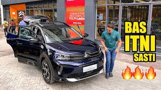 Fine Looking SUV  New Citroen C5 Aircross full and deep details  King Indian [upl. by Carver]