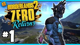 INFINITY PISTOL  Road to Ultimate Zer0  Day 1 Borderlands 2 [upl. by Sirref752]