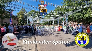 BTK Königshoven Blaskapelle Erftblech Das Original Blinkender Spaten Schützenfest Königshoven 2023 [upl. by Sula]