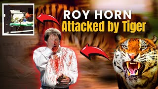 Roy Horn Attacked by Tiger  Terrifying incident 🐯 [upl. by Livvi]