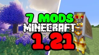 7 MODS para Minecraft 121 JAVA [upl. by Eelloh]