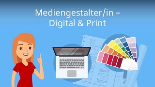 Mediengestalter Digital und Print  Ausbildung Aufgaben Gehalt [upl. by Tchao]