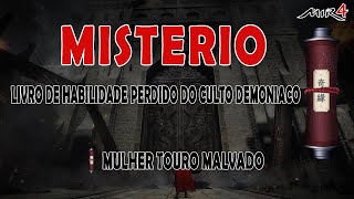 MIR4  Mistério Livro de Habilidade Perdido do Culto Demoníaco  Mulher Touro Malvado [upl. by Sarge]