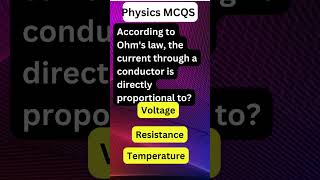 Top Physics MCQs for MDCAT Preparation  Boost Your Score Fast 🚀 physics10 physics9th physics11 [upl. by Suoirrad]