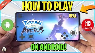 🔥 How To Play Pokemon Legends Arceus On Android in 2024  Gameplay amp Review [upl. by Selima693]