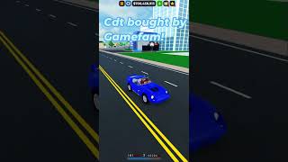 Car dealership tycoon is bought by GameFam roblox cardealershiptycoonroblox cardealershiptycoon [upl. by Trevor998]