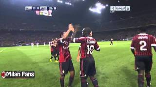 Clarence Seedorf Goal on Juventus  Free Kick   Berlusconi Cup 2011 [upl. by Eward]