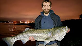 Salisbury Beach Striper Fishing amp Camping Trip 2024 [upl. by Tekcirc]